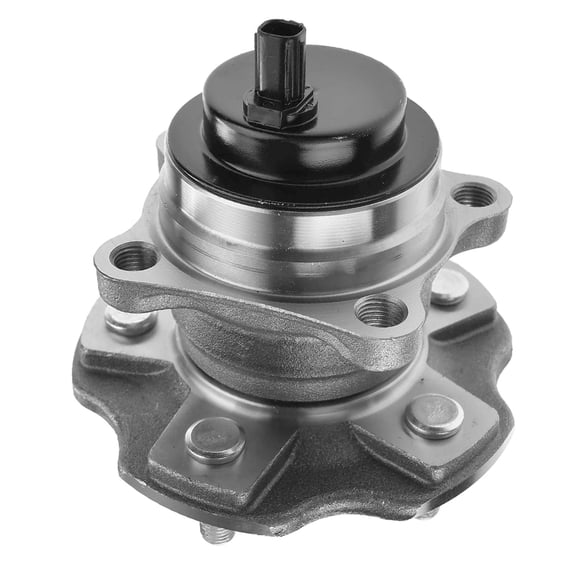 Detroit Axle - Rear Wheel Bearing and Hub Assembly for 2014-2019 Toyota Highlander, 2010-2019 Lexus RX350, 2018-2019 RX350L, 2010-2015 RX450h FWD 5 Lugs w/ABS