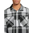 thumbnail image 4 of No Boundaries Men's Plaid Shacket, 4 of 5