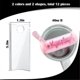 thumbnail image 3 of 50PCS Name for Cups Acrylic Nameplate Personalized Name Tag Blank for Tumbler Topper Lid Accessorie, 3 of 5