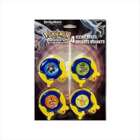 Pokemon 'Diamond and Pearl' Flying Discs / Favors