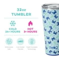 thumbnail image 2 of Swig Life 32oz Tumbler | Insulated Stainless Steel Travel Tumbler | Blue Crab, 2 of 5