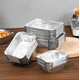 thumbnail image 2 of 25/50 piezas de moldes desechables para hornear de aluminio, utensilios de cocina para hornear pasteles, pan, pastel de carne, moldes de aluminio para llevar, recipientes de almacenamiento para cocina, 2 of 5