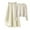 Beige2, variant on SRZYMJ Women's Slim Fit Knitted Sweater and Casual Wide Leg Long Skirt Two Piece Set Comfortable Outfit for Daily Wear