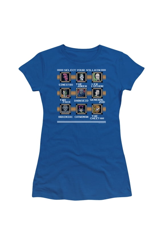 Dc - Stage Select - Juniors Teen Girls Cap Sleeve Shirt - Large