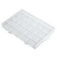 thumbnail image 2 of 24 Compartments Plastic Clear Box Jewelry Bead Storage Container Craft Organizer, 2 of 11