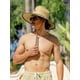 thumbnail image 5 of Sombrero de Paja para Hombres y Mujeres | Sombrero de salvavidas, sombrero de playa y sombrero de sol | Ala ancha UPF 50+ para protección solar | Talla única | Cicuta, 5 of 5