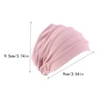 thumbnail image 2 of Qarigey Diadema de cáncer para mujer, elástica, talla única, se adapta a la mayoría de los regalos de moda Sombreros rosa, 2 of 6
