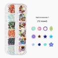 thumbnail image 3 of Kit de decoración de uñas, kit de herramientas de diseño de uñas con pinceles para decoración de uñas, herramientas de punteado de uñas, purpurina fina, mariposa de uñas, lentejuelas con pur, 3 of 5