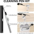 thumbnail image 4 of Protective Case for AirPods 4 with Cleaner Kit, Soft Silicone, 4 of 6