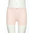 thumbnail image 3 of Haitryli Kids Girls Lace Trim Bowknot Ribbed Underwear Shorts Cycling Bike Dance Bike Safety Shorts Underwear Undershorts Pink 5-6, 3 of 7