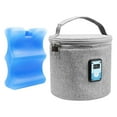 thumbnail image 3 of Bolsa enfriadora de leche Cola Estuche enfriador de leche con bolsa de hielo Gris, 3 of 8