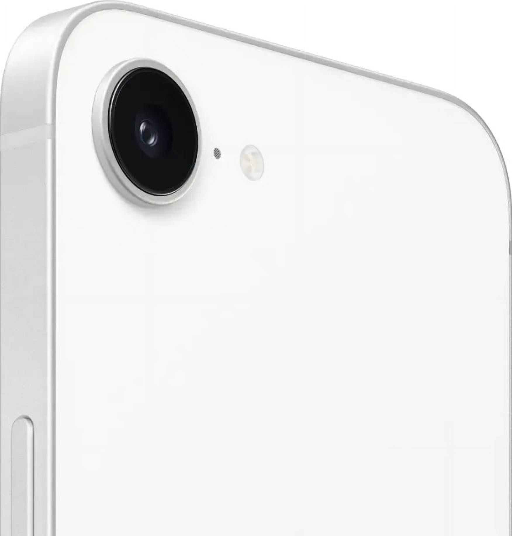 Restored Premium Apple iPhone 16e - Fully Unlocked - 128 GB Black (Refurbished)
