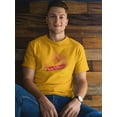 thumbnail image 2 of Plus Ultra Red Logo Men Gold T-Shirt, Male Large, 2 of 4