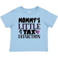 thumbnail image 3 of Inktastic Mommy's Little Tax Deduction Pink Hearts Boys or Girls Baby T-Shirt, 3 of 5