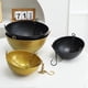 thumbnail image 1 of Indoor Decorative Hanging Planter Art Decor,Black Large+Gold Large, 1 of 3