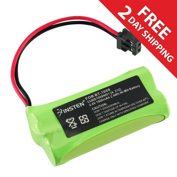 Insten for Uniden BT-1008 BT1008 Cordless phone Battery