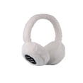 thumbnail image 2 of KOYPTL Multi Functional Wireless Bluetooth 5.0 Rechargeable Over The Ear Headphone with Extra Soft and Warm Fabric Foldable Music or Call Noise Reduction Indoor Outdoor Sports Use White, 2 of 6
