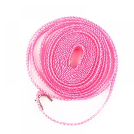 

5 PCS Outdoor Nylon Windproof Clothesline Japanese Anti-skid Clothesline (red Green And Blue Random Color Delivery) 3m/5m