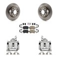 thumbnail image 1 of Transit Auto Rear Disc Brake Caliper Rotors and Ceramic Pads Kit for Car 2008 Volkswagen Passat 2.0L KC8-100760N, 1 of 11