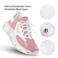 thumbnail image 3 of Pink, Heart Valentine's Day, Love Walking Shoes for Men Woman Lightweight Tennis Fashion Elastic Sports Shoes Cushion Basketball Shoes, 3 of 7