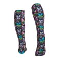 thumbnail image 2 of Bixox Happy Kitten Faces Print Compression Socks,Compression Socks Women & Men Circulation for Medical,Running,Athletic, 2 of 7