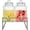 Hamburg New Box-1.5 Gallon, variant on Glass Drink Dispensers With Metal Stand For Parties - Beverage Dispenser Set Cold Drinks Lemonade Juice Party Station Of 1-1.5 Gal