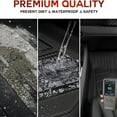 thumbnail image 5 of 2025 HRV Floor Mats - Original Floor Mats Custom Fit for 2023 2024 2025 2026 Honda HRV & 2025 Acura ADX TPE Rubber Car Mats, All Weather Protection Floor Liners for HR-V Accessories 1st & 2nd Row, 5 of 5