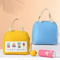 FashionCartoon Thermal Lunch Bags for Women Buckets for Sunshine Wide