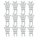 thumbnail image 2 of Monstrate 12x adecuado para varias plantas, soporte de plantas fácil de fijar, enrejado trepador de plantas de jardín Jardín y Patio, 2 of 6