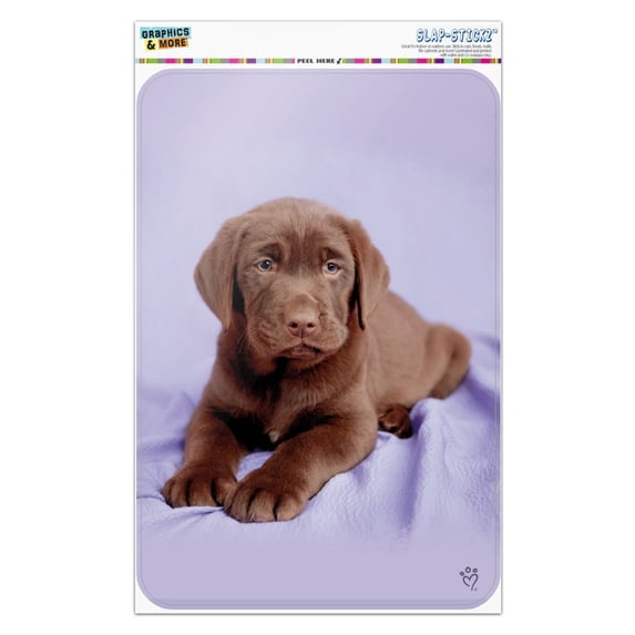 Lab Labrador Puppy Dog on Lavendar Home Business Office Sign
