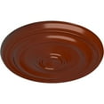 thumbnail image 3 of Ekena Millwork 15 7/8"OD x 1 1/2"P Kepler Traditional Ceiling Medallion (For Canopies up to 3 3/4"), Hand-Painted Firebrick, 3 of 5
