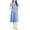 Ciel Blue, variant on NY Threads Women's Hospital Gown Soft and Stylish Patient Gown, Small-Medium, White Rose - Pink