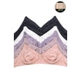 thumbnail image 1 of 247 Frenzy Women's Essentials Sofra Mamia Mopas PACK OF 6 Wire Free No Padding Bras, 1 of 7