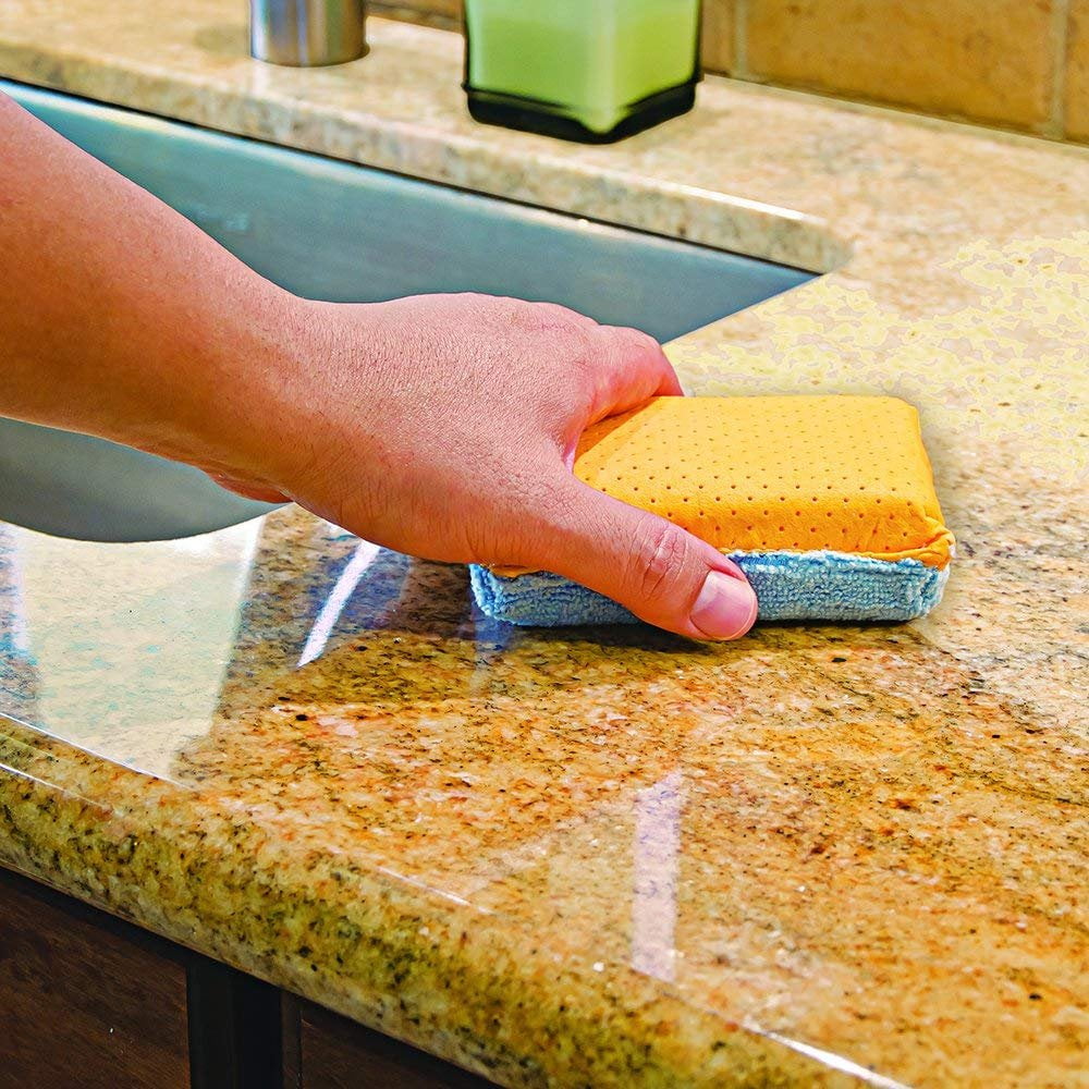 Rejuvenate Kitchen & Bathroom Countertop Polish  Brings Back Shine and Luster to All Kitchen and Bathroom Countertops in One Easy Application  16 Ounce