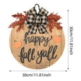 thumbnail image 3 of asddcavvf Porte avant Citrouille pour Maison Saisonnière pour Célébrations d'Halloween Ou de l'Action de Grâce Ornement Durable et Suspendu pour Idées de Mariage d'Automne Décorations de Vacances pour Guirlande de Sapin Extérieur, 3 of 6