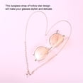 thumbnail image 3 of Cuerda de Gafas de Aleación, Cordón de Lentes Simples de Moda, Correa de Gafas para Novia Amigas Mujeres Mujeres, 3 of 7