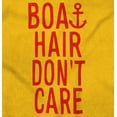 thumbnail image 2 of Boat Hair Don't Care Ocean Vibes Cute Women's T Shirt Ladies Tee Brisco Brands M, 2 of 6