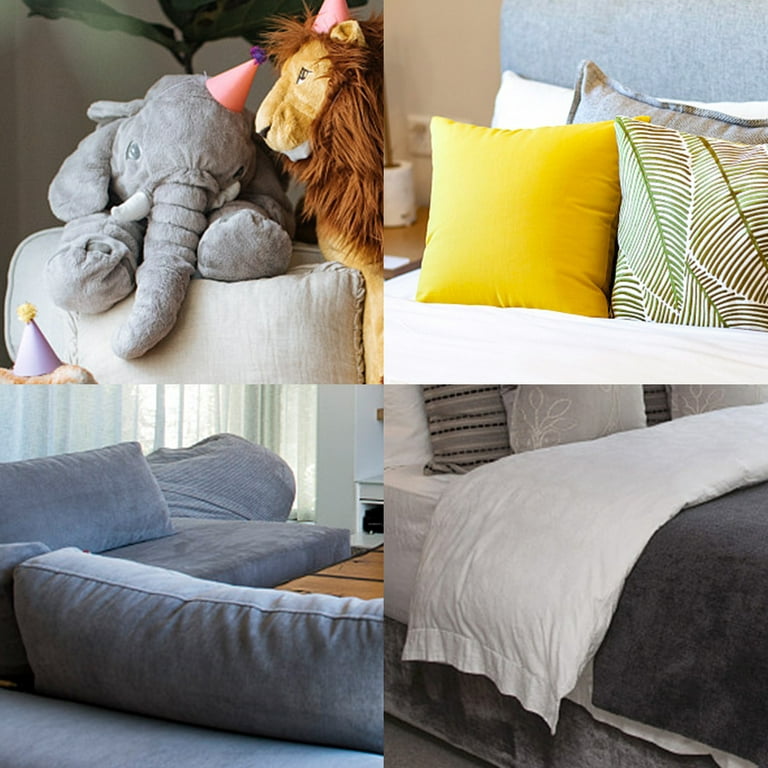Jupean Fiber Fill,Foam Filling, for Pillow Stuffing, Couch Pillows,  Cushions 400g