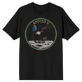 thumbnail image 1 of NASA Apollo 11 Mission Eagle Black T-Shirt, 1 of 2