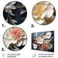 thumbnail image 3 of Designart "Asian Art Eternal flowers I" Asian Metal Wall Decor, 3 of 5