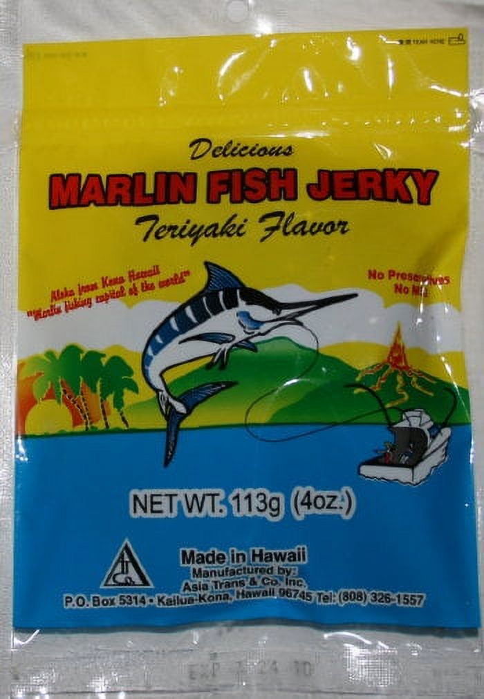 Asia Trans & Co. Marlin Fish Jerky 2.75oz Resealable Bag