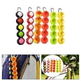 thumbnail image 3 of Mosiee Silicone Golf Ball Holder: Protect & Carry 5 Balls With Carabiner Keychain!, 3 of 8
