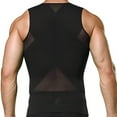 thumbnail image 6 of FITVALEN Mens Slimming Body Shaper with Zipper Compression Shirt Shapewear Waist Trainer Corset Abs Tank Top Gym, 6 of 7