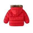 thumbnail image 4 of Toddlers Fleece Jackets Thick Warm Baby Girls Boys Soft Lovely Hoodies Down Coat Outerwear, 4 of 8