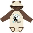 thumbnail image 3 of Inktastic I Love My Daddy Boy Bear Boys Long Sleeve Baby Bodysuit, 3 of 5