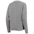 thumbnail image 3 of Women's League Collegiate Wear Heathered Gray Alabama Crimson Tide Victory Springs Tri-Blend V-Neck Pullover Sweatshirt, 3 of 3