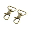 thumbnail image 3 of 10 Pcs Bronze Tone Lobster Clasp Swivel Trigger Clips Key Ring Holder, 3 of 5