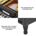 thumbnail image 2 of Mini Piano, Decorative Mini Basswood Piano Model, Handcrafted Musical Instrument for Home Decor, Gift for Music Lovers, Kids, Adults Collectors, Office Desk Decor, Birthday Party, 2 of 10