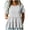 White, variant on Ashirexll Summer Tops for Women Solid Color Spring Summer Fashion Casual Flared Short Sleeve Round Neck Top for Everyday