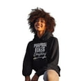 thumbnail image 5 of Purpose Fixes Everything® Unisex Premium Cotton Hoodie,S-2XL, White Letters, 5 of 7